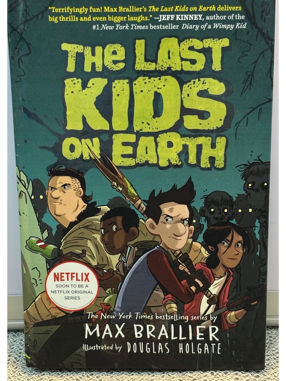 The Last Kids on Earth by Max Brallier - Hardcover Graphic Novel Book 1